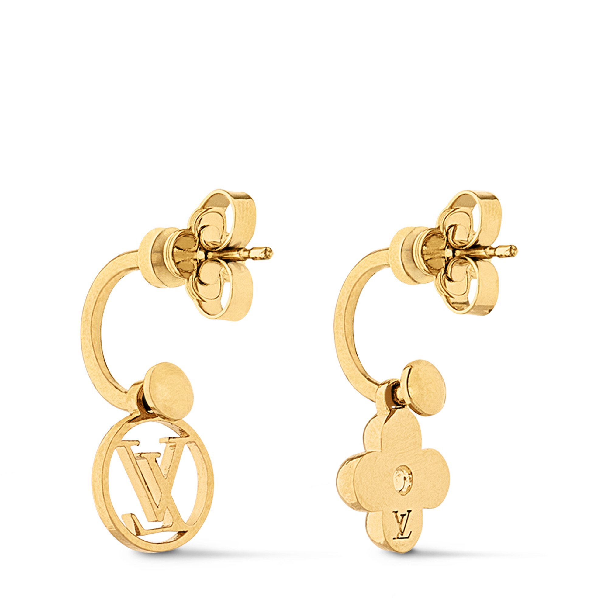 【Louis Vuitton】直営/正規店 Blooming Earrings モノグラム Blooming Earrings S00 - Women - Fashion Jewelry | LOUIS